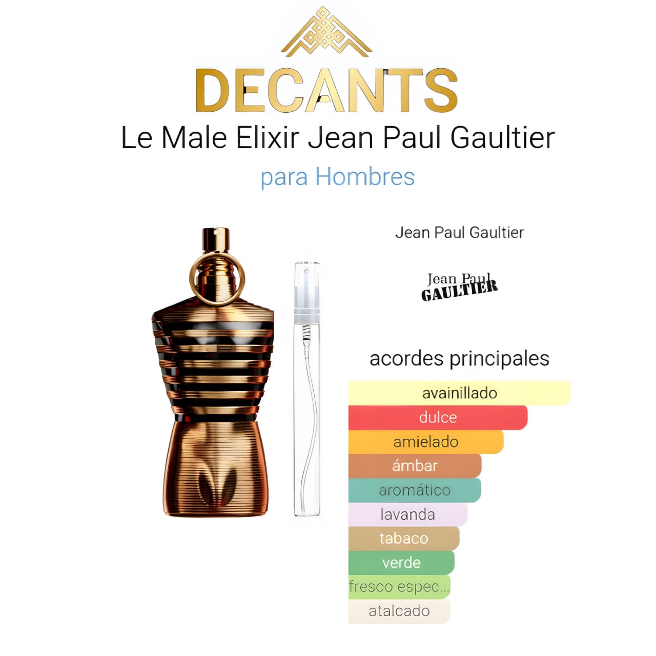 LE MALE ELIXIR JEAN PAUL GAULTIER